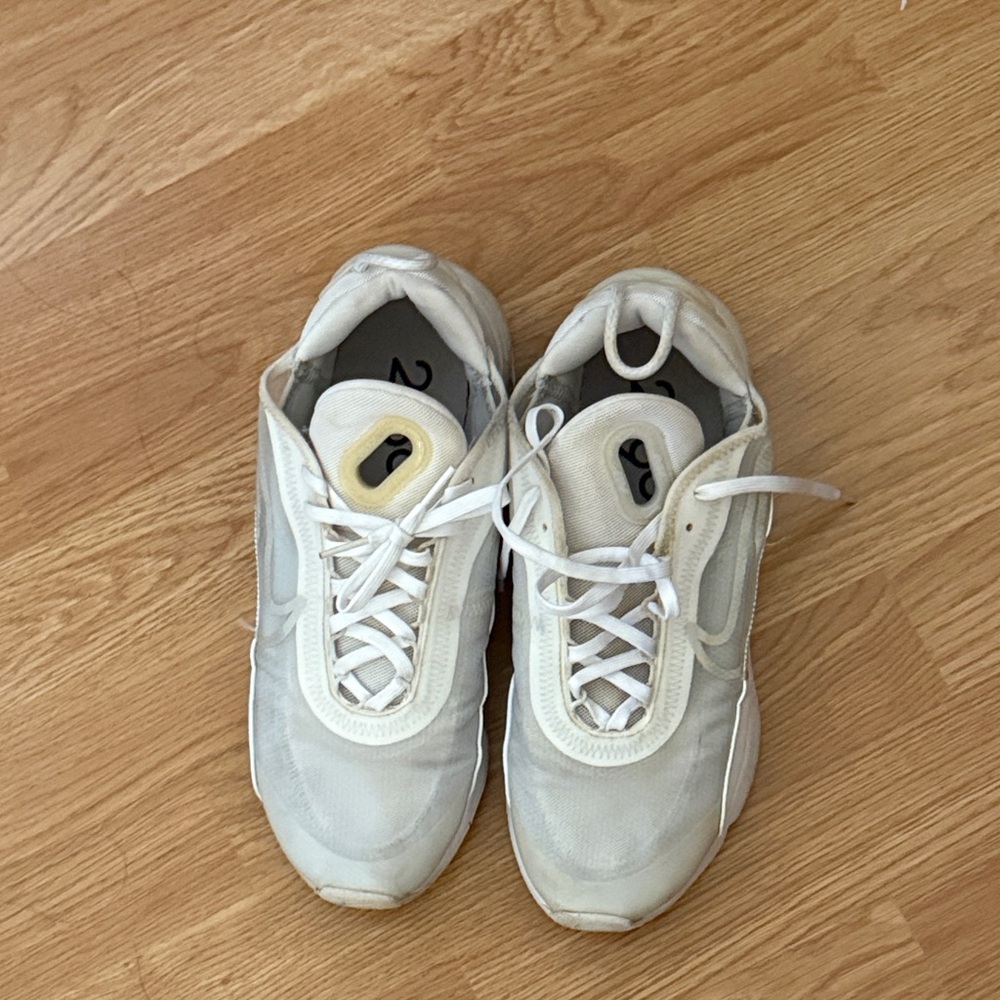 Women's White Athletic Sneakers - Casual Comfort